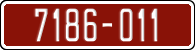 License plate of Morocco, Trailers