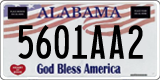 Alabama, God Bless America (1234AB5)