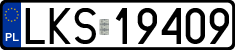 License plates of Poland, Regular car plates