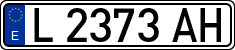 License plates of Spain, 1971 year series