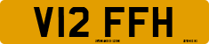 License plate of the United Kingdom, 1983 year system