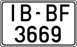 License plates of Spain, 1971 year series