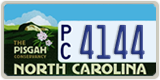 North Carolina, Specialty plates (A/B XXXX)