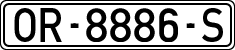 License plates of Spain, 1971 year series