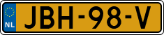 License plate of the Netherlands, Cars