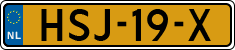 License plate of the Netherlands, Cars