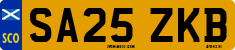 License plate of the United Kingdom, 2001 year system