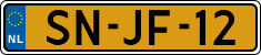 License plate of the Netherlands, Cars