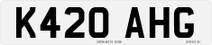 License plate of the United Kingdom, 1983 year system