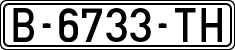 License plates of Spain, 1971 year series