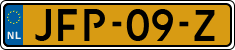 License plate of the Netherlands, Cars