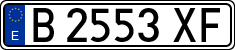 License plates of Spain, 1971 year series