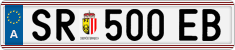 License plate of Austria, Regular plates