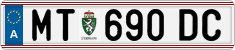 License plate of Austria, Regular plates