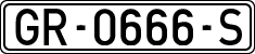 License plates of Spain, 1971 year series