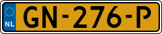 License plate of the Netherlands, Cars