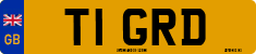License plate of the United Kingdom, 1983 year system