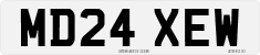 License plate of the United Kingdom, 2001 year system