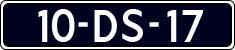 License plate of the Netherlands, Cars