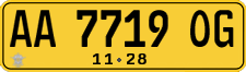 License plate of Indonesia, Commercial vehicles