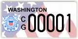 Washington, Specialty plates (12345)