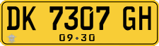 License plate of Indonesia, Commercial vehicles