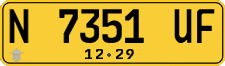 License plate of Indonesia, Commercial vehicles