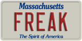 Massachusetts, Vanity Plates