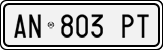License plate of Italy, Cars (1994 year series)