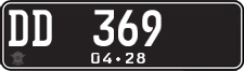 License plate of Indonesia, Regular plates