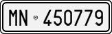 License plate of Italy, Cars (1927 year series)