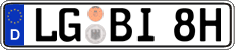 German license plate, Plates for oldtimers (type 