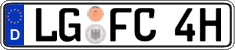 German license plate, Plates for oldtimers (type 
