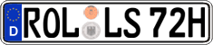 German license plate, Plates for oldtimers (type 