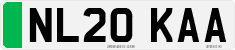 License plate of the United Kingdom, 2001 year system