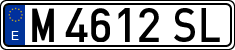License plates of Spain, 1971 year series