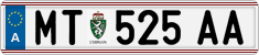 License plate of Austria, Regular plates