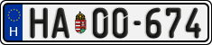 license plates of Hungary, Specialty plates (2022)