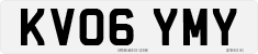 License plate of the United Kingdom, 2001 year system