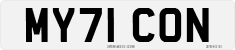 License plate of the United Kingdom, 2001 year system