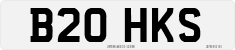 License plate of the United Kingdom, 1983 year system