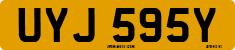 License plate of the United Kingdom, 1963 year system