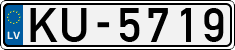 License plate of Latvia, Regular car plates