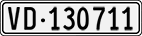 License plate of Switzerland, Cars