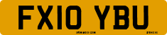 License plate of the United Kingdom, 2001 year system