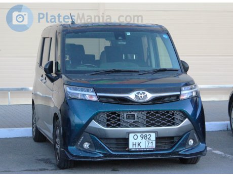 о982нк71, Toyota Tank