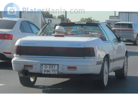о397рм797, Chrysler LeBaron