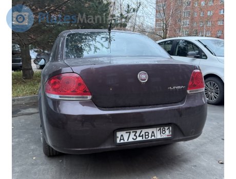 а734ва181, FIAT Linea