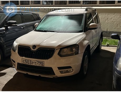 с503рт790, Skoda Yeti