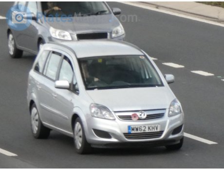 MW62 KHV, Vauxhall Zafira